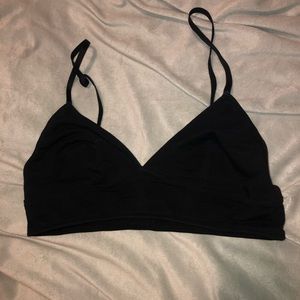 Black bralette